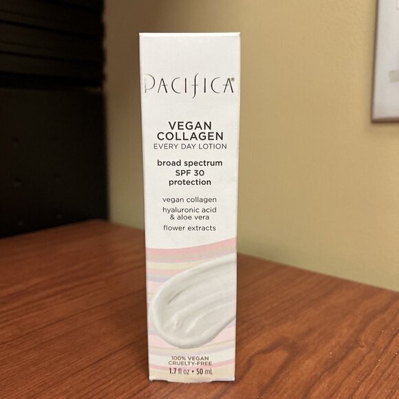Pacifica 100% Vegan Collagen Everyday Body Lotion, SPF 30, 1.7 fl oz New 12/23 - Picture 1 of 9